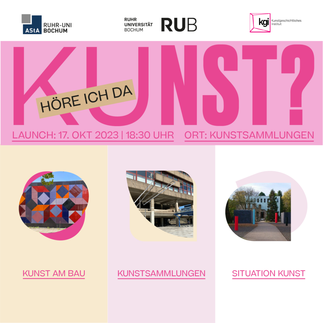 Screenshot zum Projekt "Höre ich da Kunst?; Launch: 17.10.2023, 18.30 Uhr. Ort: Kunstsammlungen.