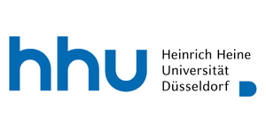 Logo der Heinrich Heine Universität Düsseldorf.
