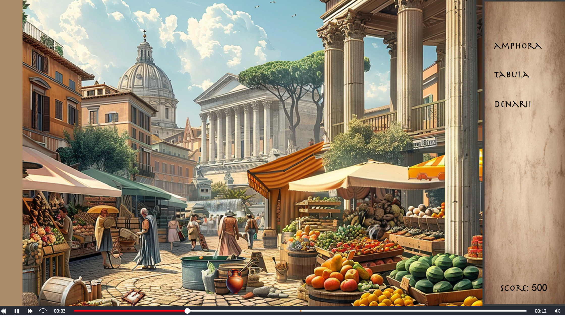 Hidden Object Game Screenshot