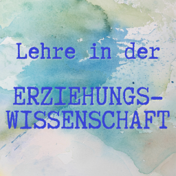 Screenshot "Lehre in der Erziehungswissenschaft."