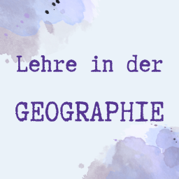 Screenshot "Lehre in der Geographie."