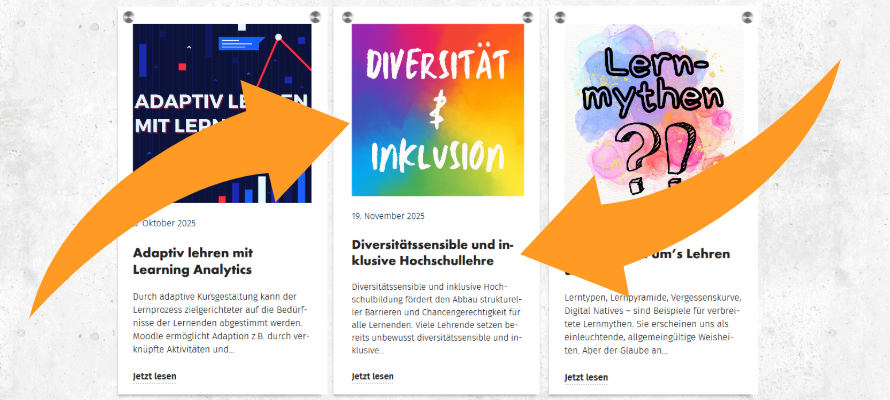 Beitragsbild: Neu im LEHRELADEN: Diversitätssensible und inklusive Hochschullehre
