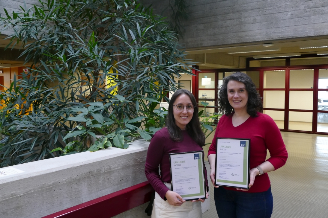 Dr. Tuba Güden-Silber und Elena Schick