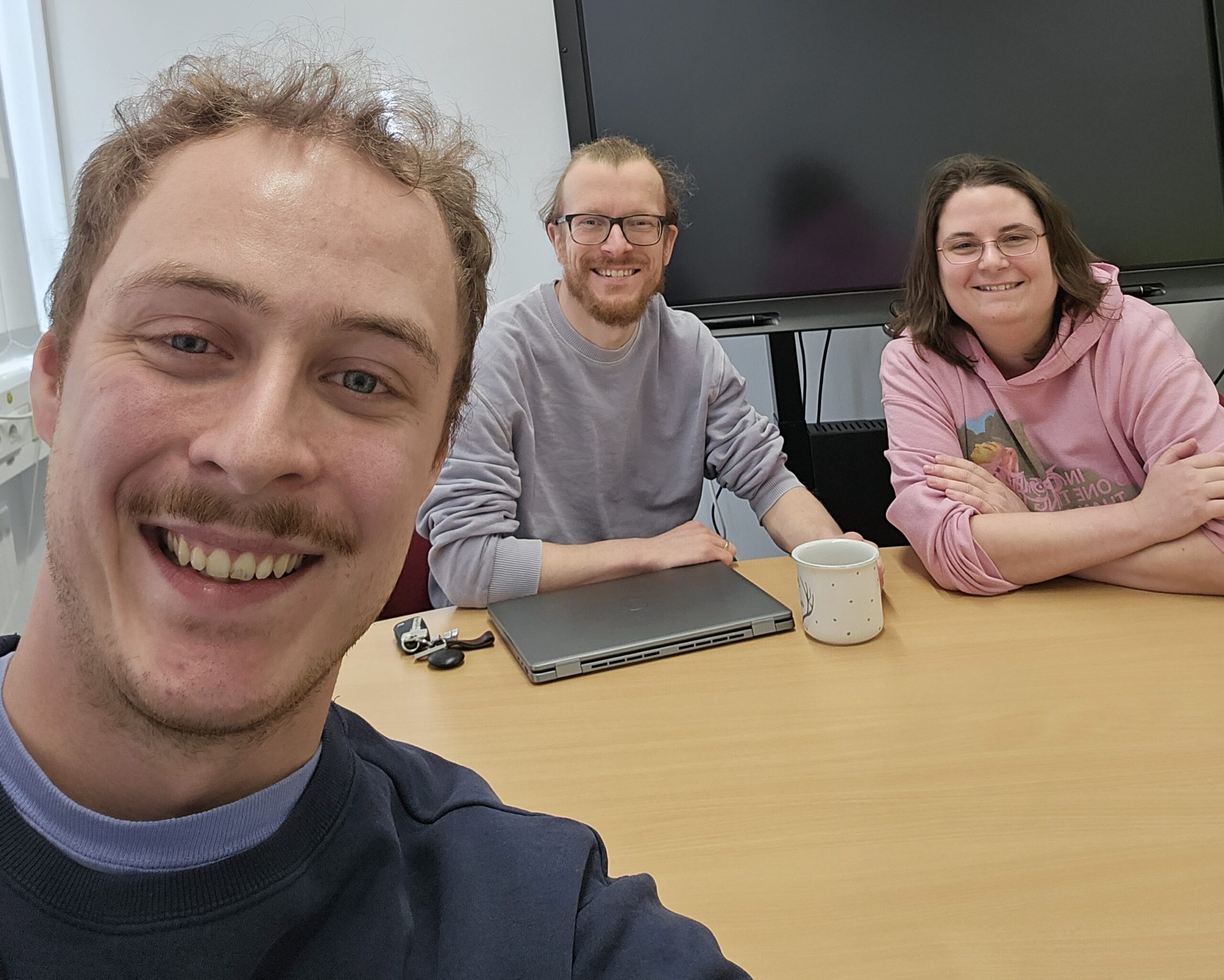 Bild von Robert Queckenberg, Nadine Lordick und Ben Scherer