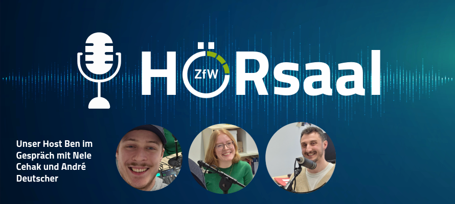 Beitragsbild: ZfW HÖRsaal: Das Schreibcafé und die Schreibtutor*innen-Qualifizierung am ZfW