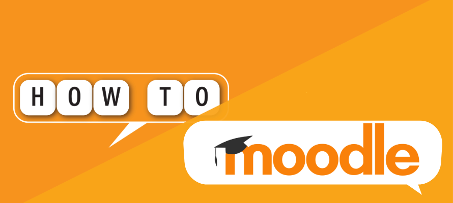 Beitragsbild mit Moodle-Logo