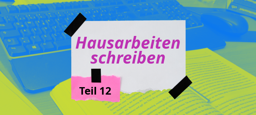 Beitragsbild: Fachspezifik beim Schreiben