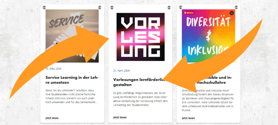 Beitragsbild: Neu im LEHRELADEN: Vorlesungen lernförderlich gestalten