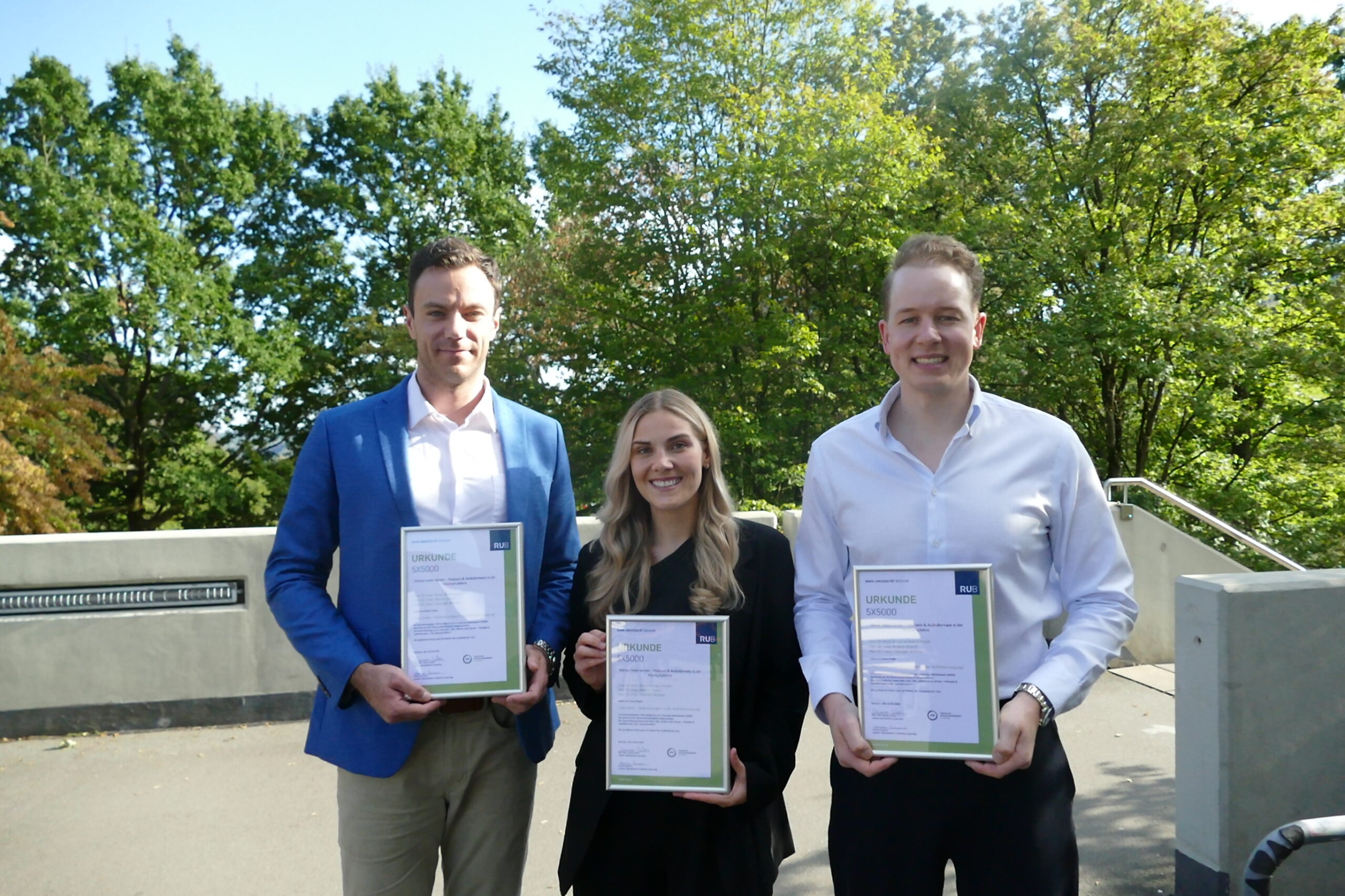 „Hot Cases – Verbrennungen in der Notfallversorgung“ eingereicht von Dr. med. Sonja Schmidt, Dr. med. Darius Drysch und Dr. med. Christoph Wallner aus der Medizinischen Fakultät.